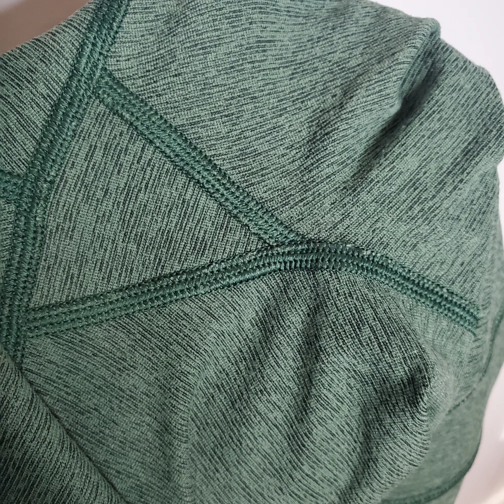 Outdoor voices cropped leggings heathered‎ evergreen size medium